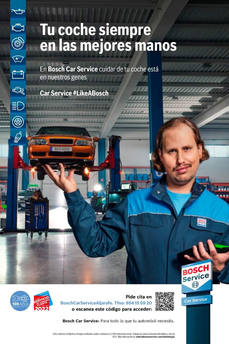 Bosch Car Service Aljarafe, su taller de confianza
